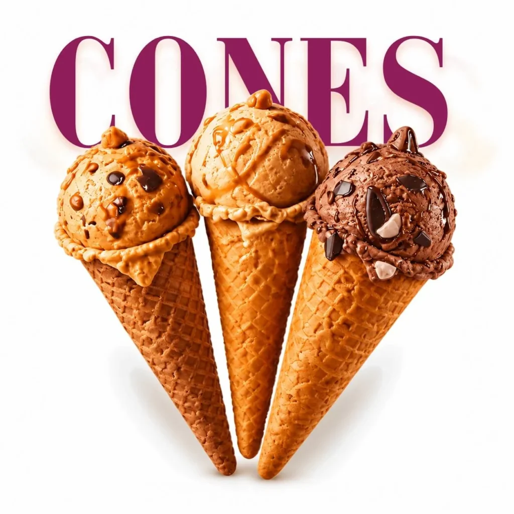 Bombay Creamery ice cream Cones