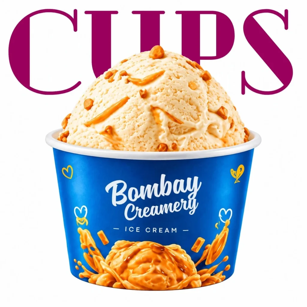 Bombay Creamery ice cream Cups